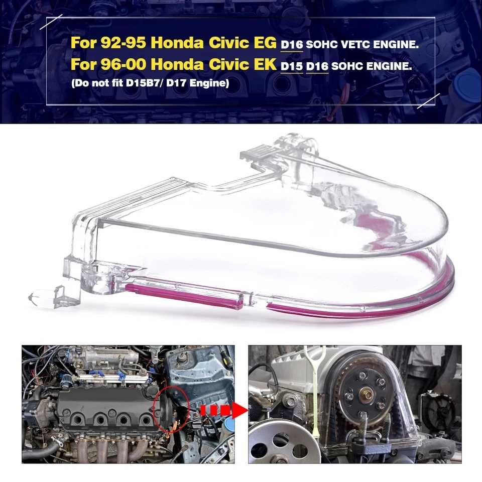 Tampa de válvulas Proteção polie honda D15 D16