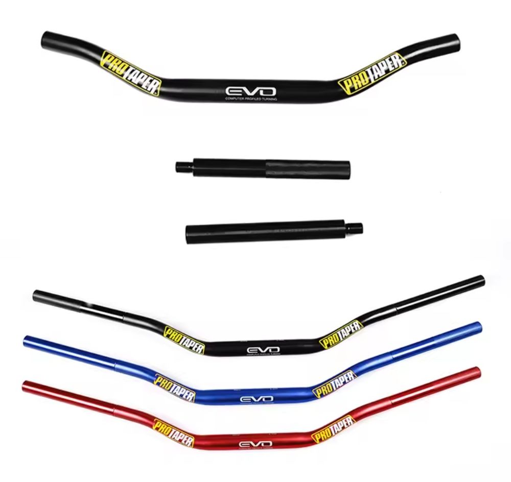 Guiador de moto protaper tri-partido