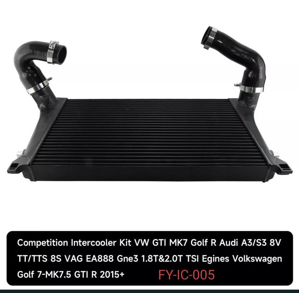 Intercooler golf 7 7.5 GTI GOLF R A3 S3 TT TTS TSI TFSI MK7